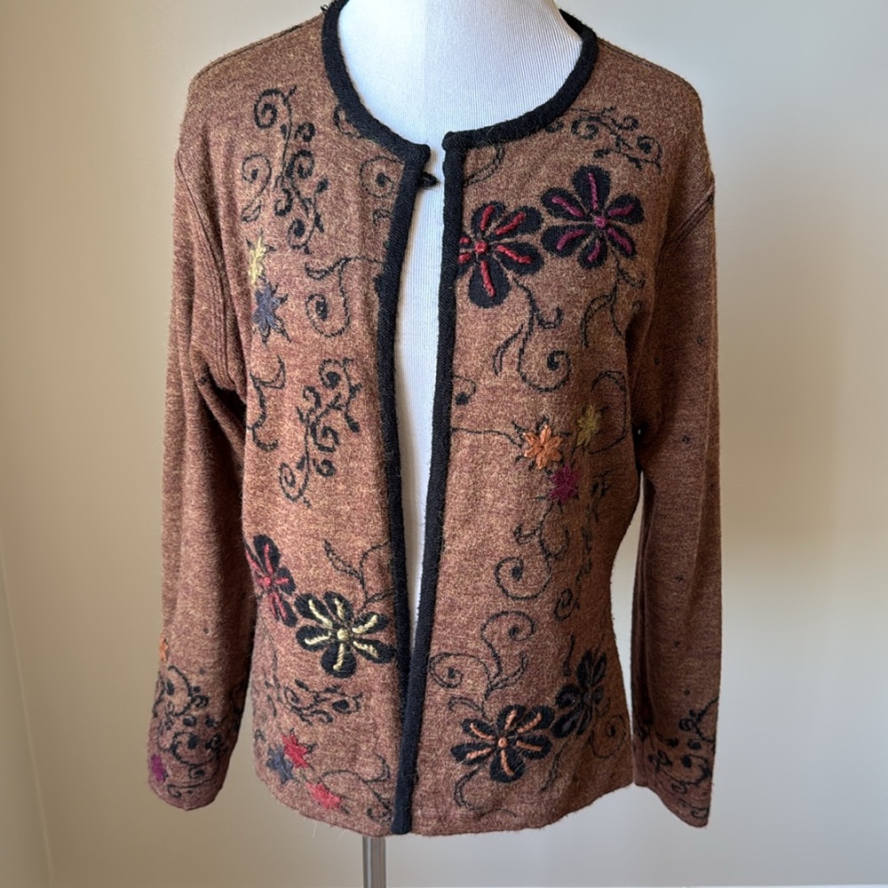 Eclipse Reversible Cardigan Sweater - image 8